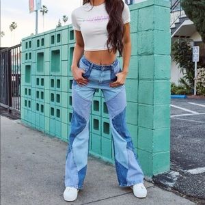 New- Flare design jeans